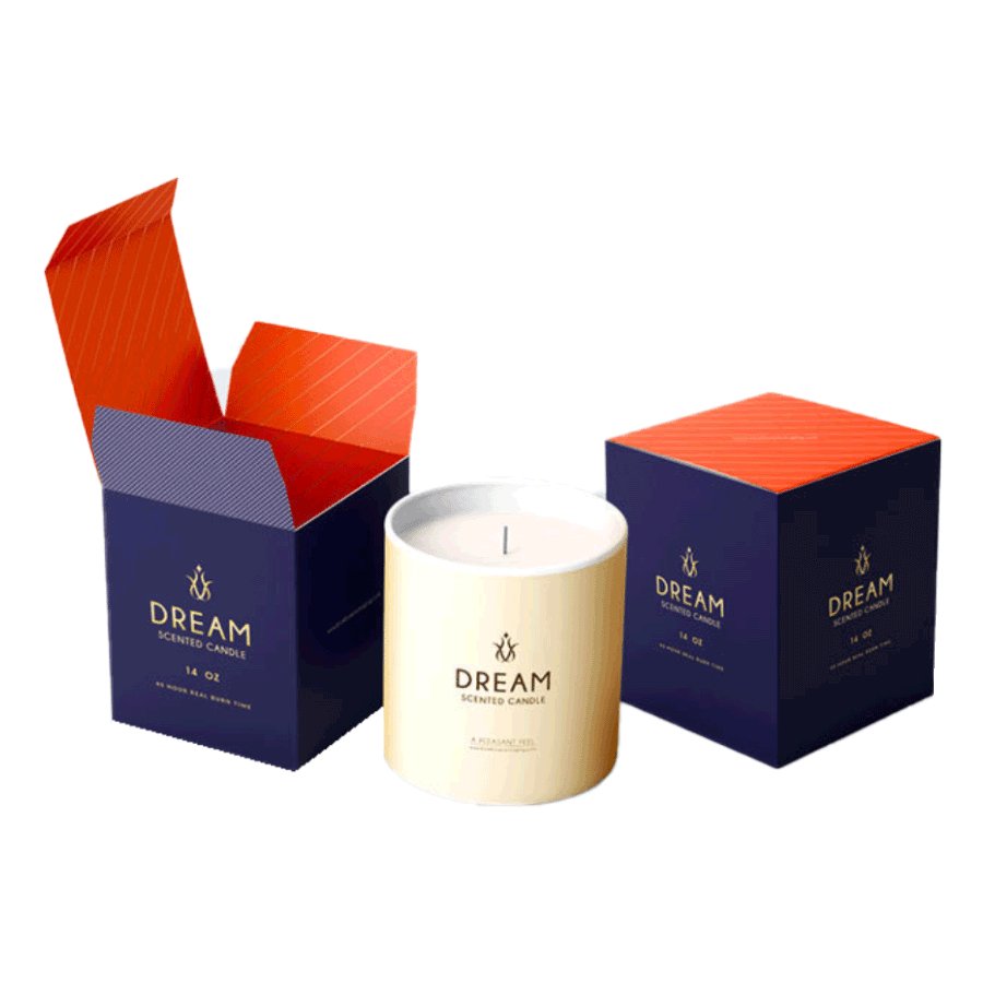 Unique candle boxes can be found in a variety of styles