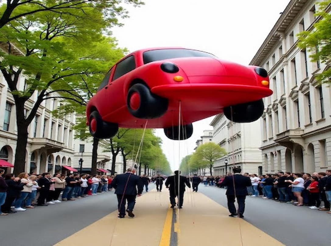 Inflatable Cars
